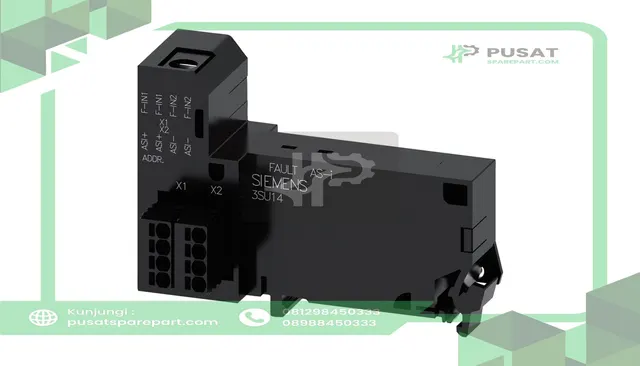 Siemens 3SU14002EA106AA0 AS-I MODULE, 2 SAFE INPUTS, BASE MOUNT ;3SU14002EA106AA0