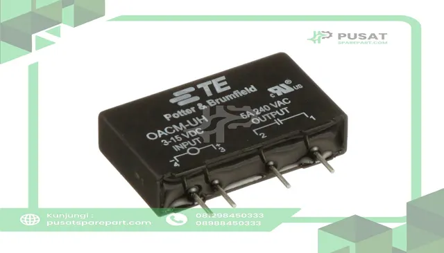 TE Connectivity 7-1393028-2 Module, Control, Output, Digital, Circuit Board, 5A, 5VDC, PCB, OACM Series - gambar 2