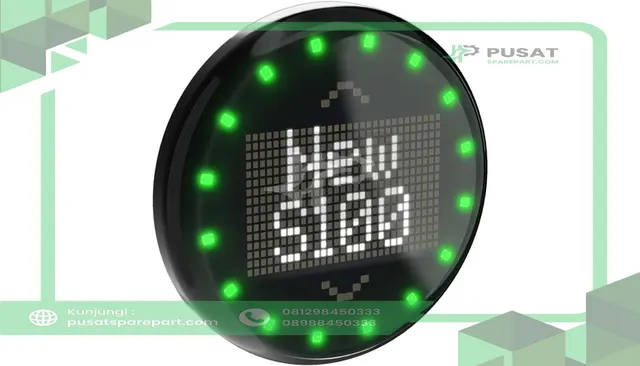Banner Engineering S100PTVD2WASQ S100 Pro Touch Display with Modbus ; Two Row Dot Matrix White Display; RGB LEDs