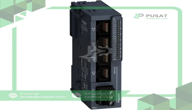 Schneider Electric TM3XTYS4 PLC Expansion Module, 12 In 8 Out, 24 VDC, Modicon TM3 Series