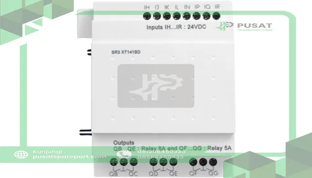 Schneider Electric SR3XT141B PLC Expansion Modules, 24 VAC 8 In 6 Out Discrete Screw 0.005A Zelio SR3 Series