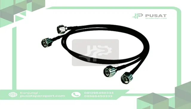 Hirschmann BAT-CLB-15 N M-F Cable, Low Signal Loss, 15 Meters, N Male to N Female, 943903515