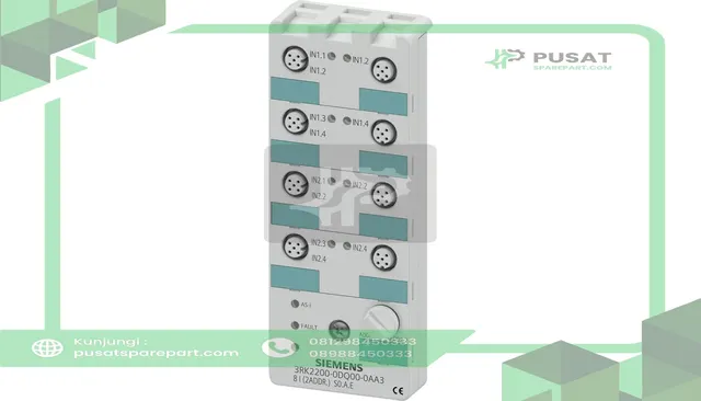 Siemens 3RK2200-0DQ00-0AA3 ASI A/B SLAVE, 8 INPUT, IP 67