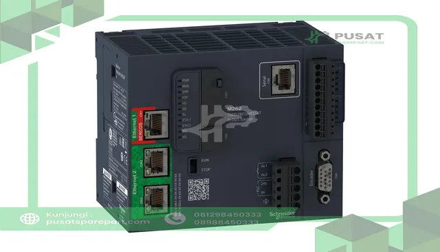 Schneider Electric TM262M15MESS8T PLC, Motion Controller, Transistor (Fast) 4 In/4 Out, Ethernet, 4 axis