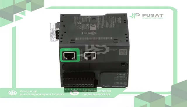 Schneider Electric TM221ME16T Controller, Logic, 16 I/O, 24VDC Supply, Transistor PNP (Ethernet), Modicon M221 - gambar 5