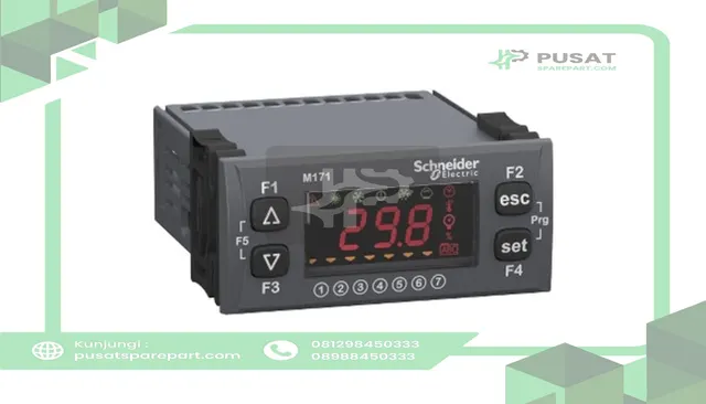 Schneider Electric TM171OFM22R Controller, Logic, M171, 22 I/O, Optimized, Flushmount, Modbus