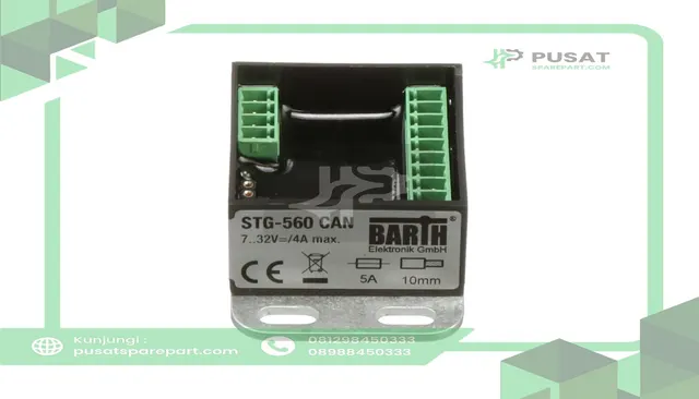 BARTH 0850-0560 Mini-PLC STG-560, CAN/RS485 7 -32 VDC, 5 x Input, 5 x Output - gambar 5