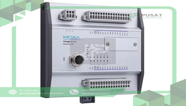 Moxa ioLogik E1510-M12-CT-T Ethernet Remote I/O, M12, 12 DI, Coating, -40 to 85C, ioLogik E1500 Series