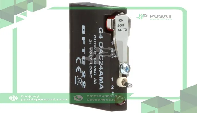 Opto 22 G4OAC24AMA Module, G4 Ac Output 24-280 Vac, 24 Vdclogic With Hoa/Sw