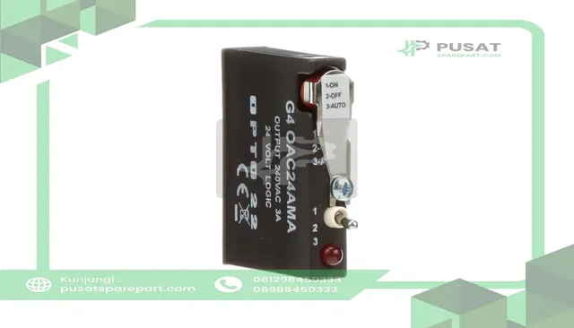 Opto 22 G4OAC24AMA Module, G4 Ac Output 24-280 Vac, 24 Vdclogic With Hoa/Sw - gambar 3