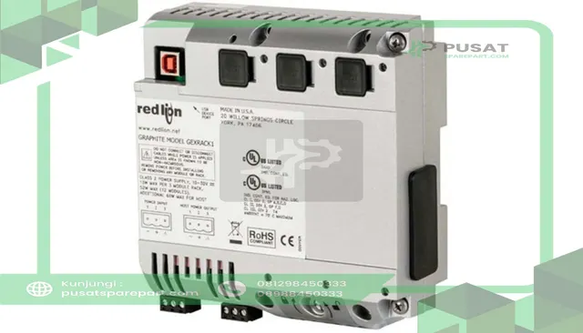 Red Lion Controls GEXRACK1 Graphite Wide Expansion Rack For Modules
