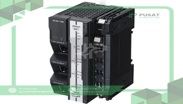 Omron Automation NX102-1020 Controller, DB Conn, 6 Axis, 2 Motion 4 Position, DIN Rail, NXJQ1, NX102 Series