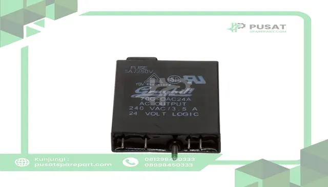 Grayhill 70G-OAC24A I/O Module, AC Output, Digital, 220 VACLoad, 24VDC Logic, 8 mA, 3.5A - gambar 4