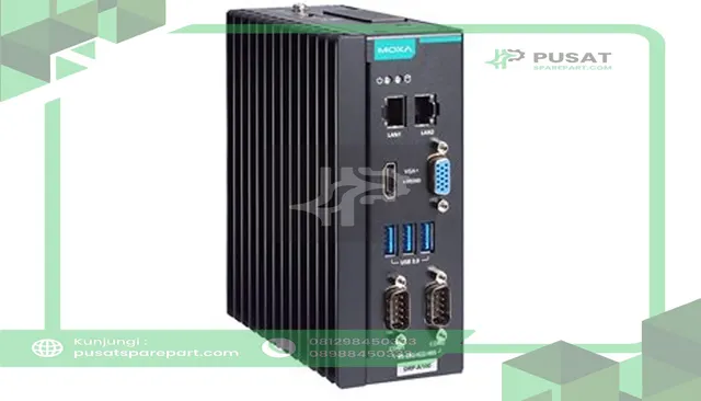 Moxa DRP-A100-E4-T DIN-rail type, Atom x6425E, 8GB DDR4, COMx2, LANx2, USB 3.0x3, VGA+HDMI