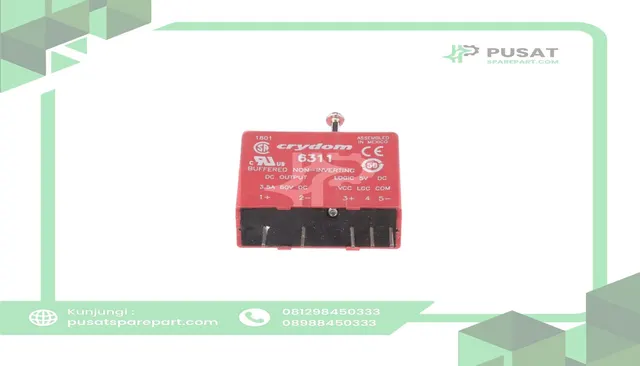 Sensata - Crydom 6311 Module, Buffered DC Output, 5 VDC, 75 uA (Sink) @ 0.8 V, 1 mA (Max.) Off-State - gambar 4