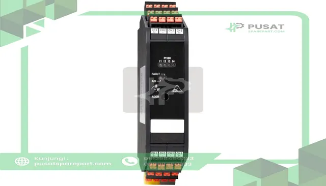 Bihl+Wiedemann BWU1368 AS-i Analog Input Module, IP20, 4AI (Pt100)