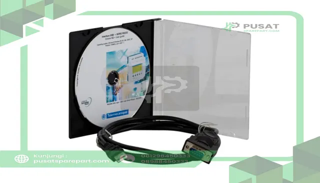Telemecanique Sensors SR2CBL06 Adaptator for PC USB Port Link , Cable1.8 m, Male, Zelio Logic SR2 Series