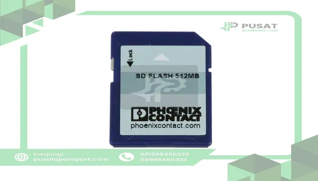 Phoenix Contact 2988146 Program and configuration memory; plug-in; 512 Mbyte. SD CARD Series