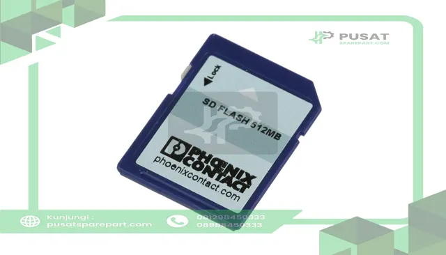 Phoenix Contact 2988146 Program and configuration memory; plug-in; 512 Mbyte. SD CARD Series - gambar 5