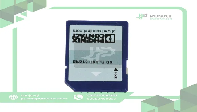 Phoenix Contact 2988146 Program and configuration memory; plug-in; 512 Mbyte. SD CARD Series - gambar 4