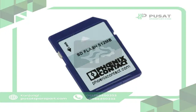 Phoenix Contact 2988146 Program and configuration memory; plug-in; 512 Mbyte. SD CARD Series - gambar 2
