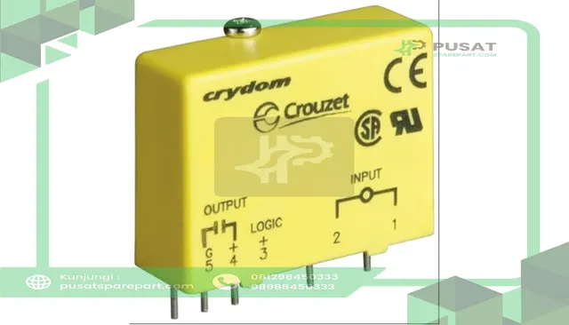 Sensata - Crydom IAC15A Module, Input, Yellow, 240 V (RMS)/VDC (Nom. Input), 8 mA (RMS) (Max.)
