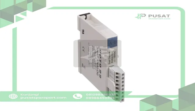 Opto 22 SNAP-AIV2-I PLC I/O Module SNAP 2xI/O,-100 to 100V dc,-50 to 50V dc,82.55x18.29x90.17 mm