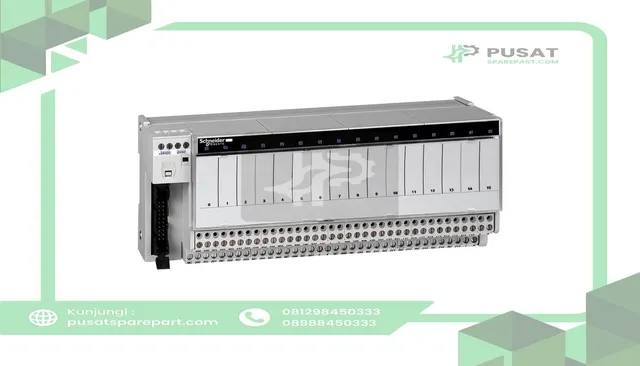 Schneider Electric ABE7R16T212 TELEFAST 2 OUTPUT MODULE-16 CHAN-W/EM RELAYS