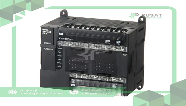 Omron Automation CP1E-NA20DR-A 12In,8Relay,2AD,1DA,RS232,3Exp