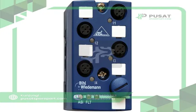 Bihl+Wiedemann BWU3682 AS-i Digital Input Module, IP67, M12, 4I