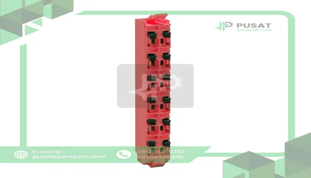Schneider Electric TM5ACTB52FS Term. Block FS 12 pin 24Vdc Red