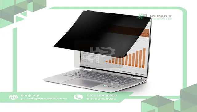 StarTech.com 14LT6-PRIVACY-SCREEN Laptop Touch Privacy Screen, 14-inch, 16:10, Anti-Glare Blue Light Filter - gambar 3