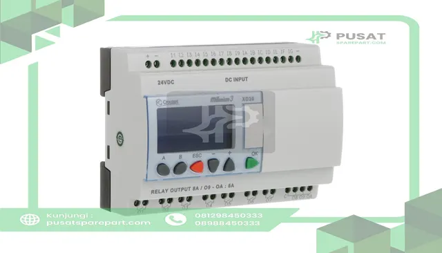 Crouzet 88974084 PLC, Starter Smart Kit 26, Millenium 3, 26 I/O Expandable, 24VDC, Software, USB