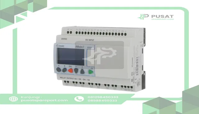 Crouzet 88974084 PLC, Starter Smart Kit 26, Millenium 3, 26 I/O Expandable, 24VDC, Software, USB - gambar 3