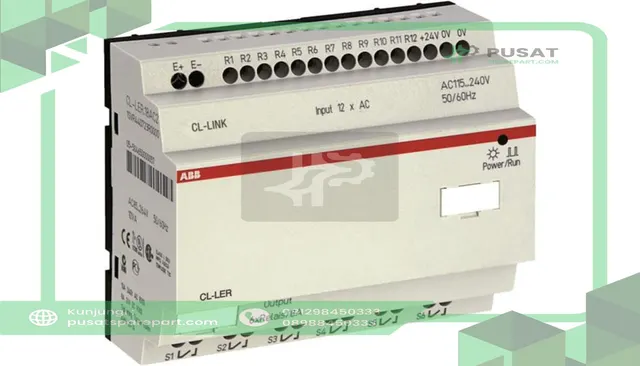 ABB 1SVR440723R0000 Logic Relay, Expansion Module, 12IN/6 Relay Out, 100-240V AC