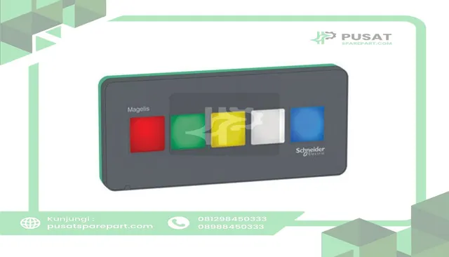 Schneider Electric HMIZRA1 USB Keypad for HMI Terminals,5 Function Keys,multi-color LED backlighting