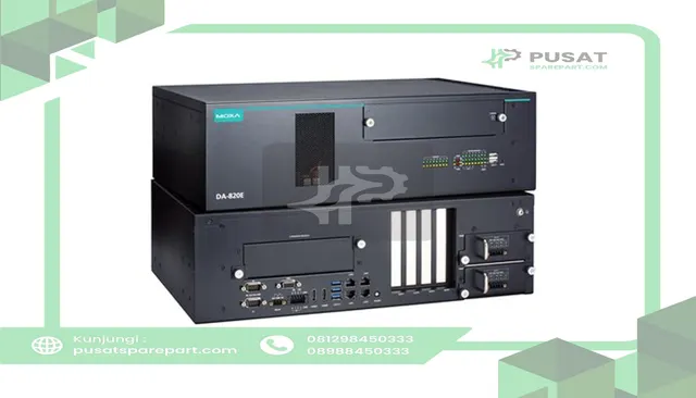 Moxa DA-820E-C7-HH-T IEC 61850-3, 3U, Intel Core i7-1370PE CPU, Dual 100 to 240 VAC/VDC, -40 to 70