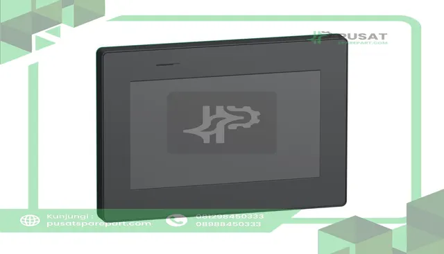 Schneider Electric HMISTM6400FW Touch panel display, Harmony ST6, 7 inch W display, 1COM, 2Ethernet