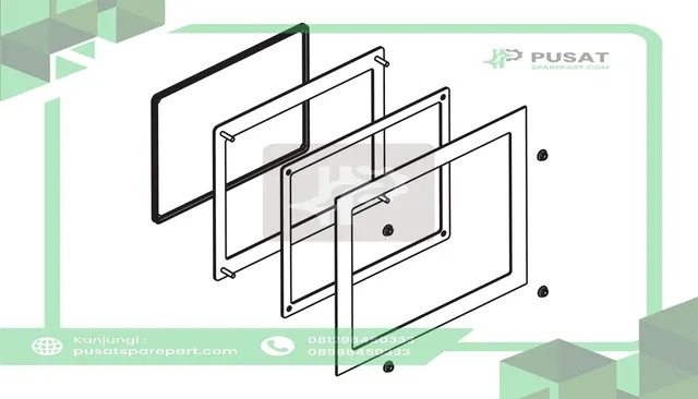 Schneider Electric HMIZGCO1 Panel Cut-out Adapter for XBTGT4xxx-HMIDT351