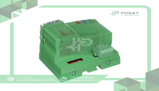 Phoenix Contact 2718701 PLC Expansion Module CANopen Inline Bus Coupler 24 V dc 119.8 x 85 x 71.5 mm - gambar 2