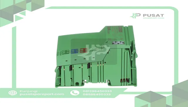 Phoenix Contact 2718701 PLC Expansion Module CANopen Inline Bus Coupler 24 V dc 119.8 x 85 x 71.5 mm - gambar 3