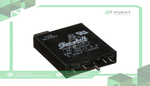 Grayhill 70G-OAC5A-L I/O Module, Standard, Digital Output AC, 5Vdc Logic, 220Vac, Inductive Load - gambar 2