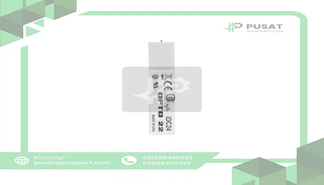 Opto 22 IDC24 Module, AC Input, 50 mA, 12 to 32 VDC, 25 mA (Max.), 5 VDC, 5 ms, 5 ms, 5 VDC - gambar 2