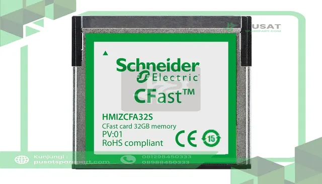 Schneider Electric HMIZCFA32S Memory cartridge, Harmony GTU, CFast card 32 GB system