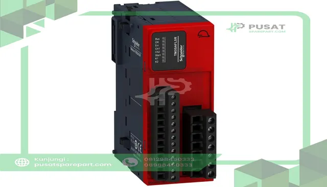 Schneider Electric TM3SAFL5R Safety module, Modicon TM3 Safety, 2 Function, Cat 3 PL d/SIL CL2 (screw) 24 VD