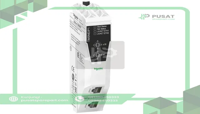 Schneider Electric TM5NEIP1 IP20 I/O Distributed Performance EtherNet/IP FieldBus Interface TM5 Module