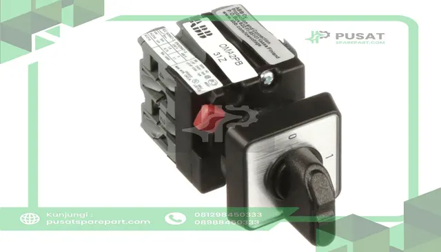 ABB OMA2PB 2 positions 90deg Rotary Switch, 400 V ac, 60 V dc, 10 A, Handle - gambar 5