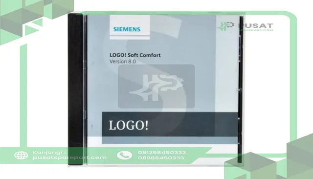 Siemens 6ED10580BA080YA1 PLC Programming Software vV8 For Use With LOGO! 8 Series