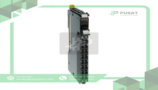 Omron Automation NX-AD4208 PLC Expansion Module, 8 Analog Current In, I/O or Free Run Refresh, NX Series