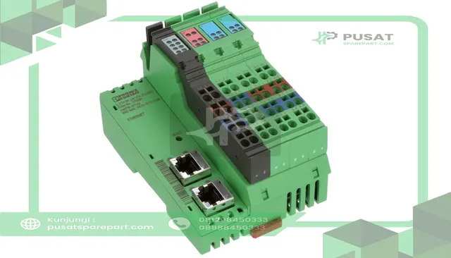 Phoenix Contact 2703981 Inline Modular Modbus Tcp Bus Interface Module With 8 Digital In And 4 Out - gambar 2